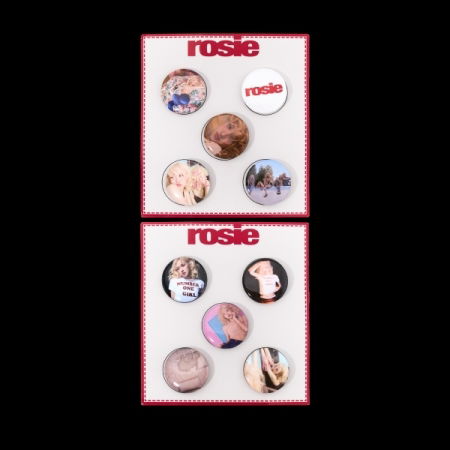 Cover for ROSE (BLACKPINK) · Rosie - Pin Badge Set (Badge) [A edition] (2025)