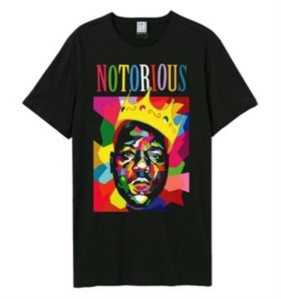 Cover for The Notorious B.I.G. · Notorious Big - Geo Crown Amplified Vintage Black Medium T Shirt (T-shirt)