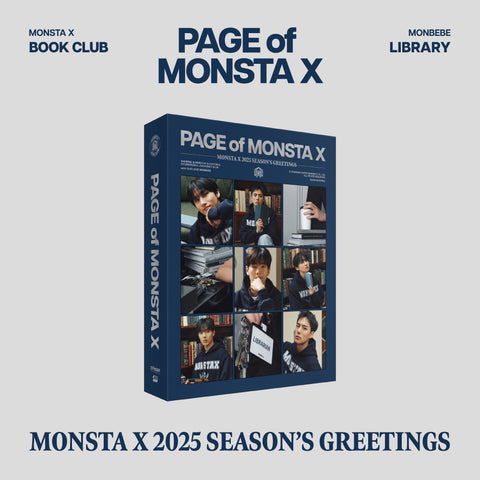 Cover for MONSTA X · Season's Greetings 2025 - Page Of MONSTA X (MERCH) (2025)