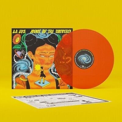 Cover for La Luz · News of the Universe (Luzer Edition Neon Orange Vinyl) (LP) (2024)