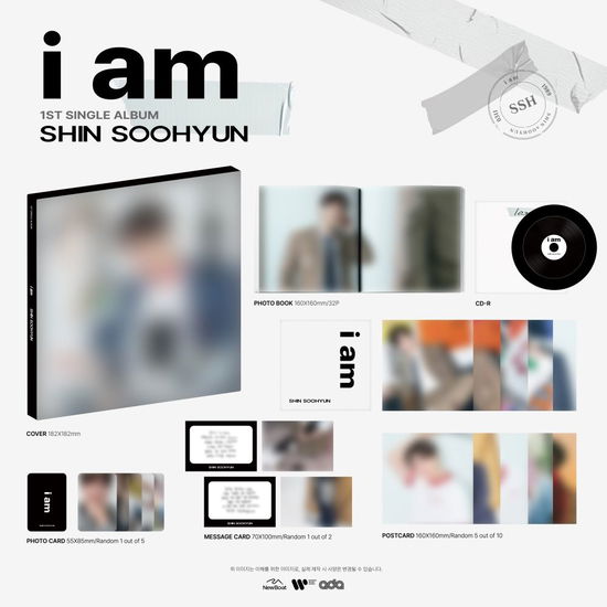 Cover for SHIN SOOHYUN · I Am (Płyta CD/Gadżety) (2025)