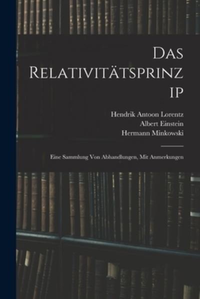 Cover for Albert Einstein · Relativitätsprinzip (Bog) (2022)