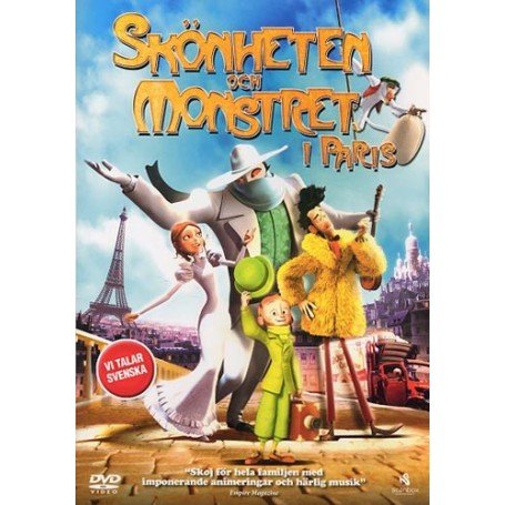 Cover for A Monster in Paris (DVD) (2012)