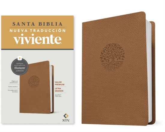 Cover for Biblia Valor Premium NTV, Letra Grande Con Filament (Leather Book) (2025)