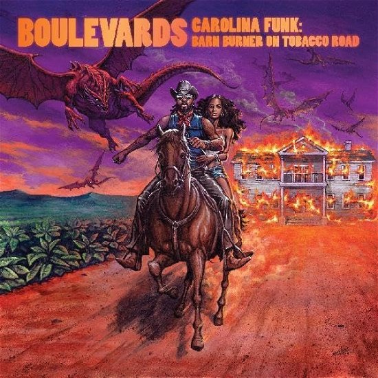 Cover for Boulevards · Carolina Funk: Barn Burner On Tobacco Road (LP) (2024)