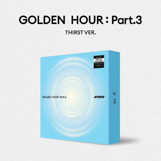 Cover for ATEEZ · Golden Hour : Part 3 (CD/Merch) [Hello82 POP-UP Exclusive edition] [THIRST Version] (2025)