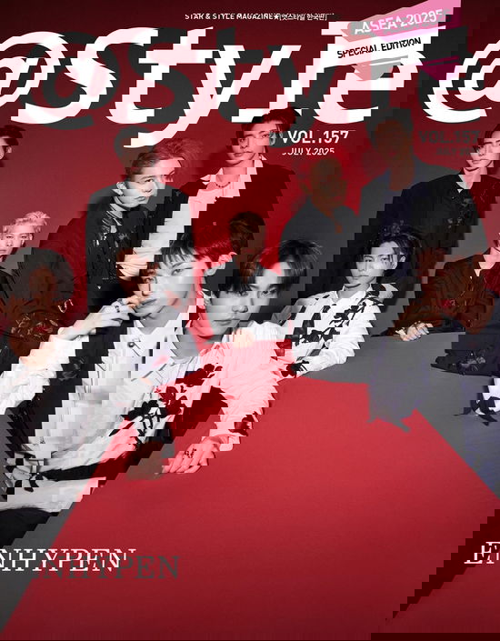 Cover for ENHYPEN · @Style Magazine July 2025 (Magasin) (2025)