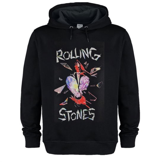 Cover for The Rolling Stones · Rolling Stones Hackney Diamonds Amplified Vintage Black X-Large Hoodie Sweatshirt (T-shirt) (2024)