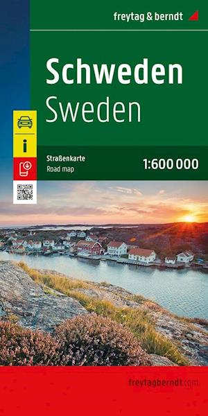 Cover for Freytag &amp; Berndt · Freytag &amp; Berndt Road Map: Freytag &amp; Berndt Autokarte Schweden - Sweden - Sverige (Hardcover Book) (2025)