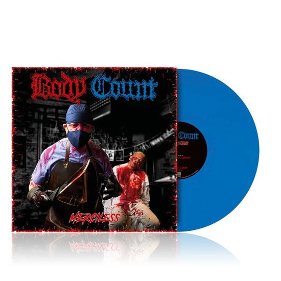 Cover for Body Count · Merciless (LP) [Limited Blue Vinyl edition] (2024)