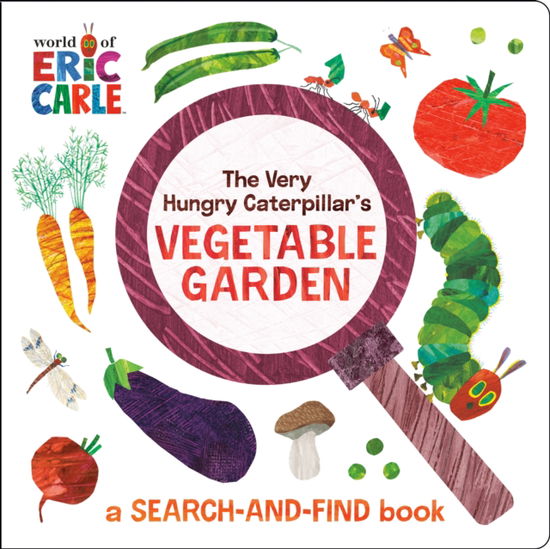 Cover for Eric Carle · The Very Hungry Caterpillar's Vegetable Garden: A Search-and-Find Book (Kartongbok) (2025)