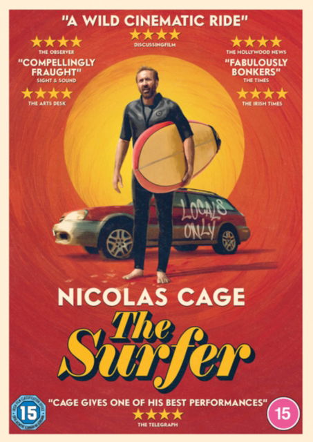 Cover for The Surfer (DVD) (2025)