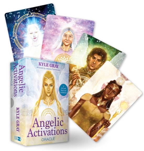 Cover for Kyle Gray · Angelic Activations Oracle: A 44-Card Deck and Guidebook (Flashcards) (2024)