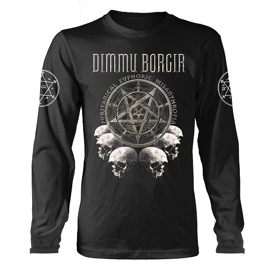 Cover for Dimmu Borgir · Puritanical Euphoric Misanthropia (Skulls) (Shirt) [size S] (2024)