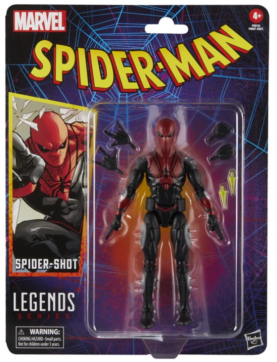 Cover for Hasbro · Spider-Man Marvel Legends Actionfigur Spider-Shot (Toys) (2024)