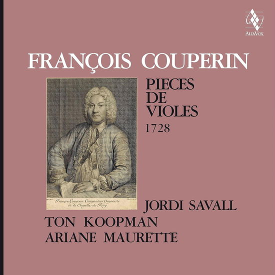 Cover for Jordi Savall &amp; Ton Koopman &amp; Ariane Maurette · François Couperin: Pièces de Violes, 1728 (LP) [Ltd. edition] (2024)