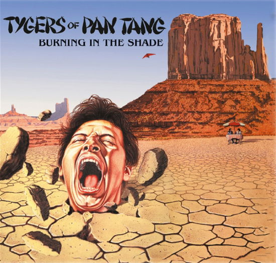 Cover for Tygers of Pan Tang · Burning In The Shade (Sunburst Yellow / Red Vinyl) (LP) (2025)