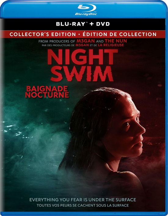 Cover for Blu-ray · Night Swim (Blu-ray/DVD) (2024)