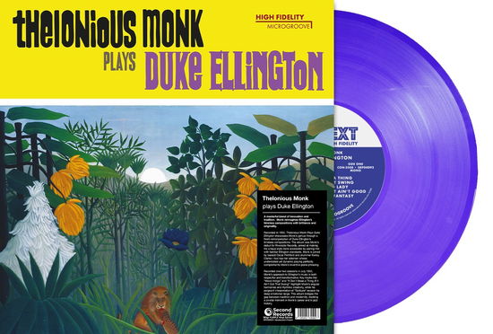 Cover for Thelonious Monk · Duke Ellington (Purple Vinyl) (LP) (2025)