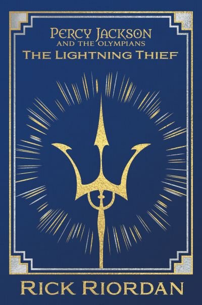 Cover for Riordan Rick · Percy Jackson01 Dlx Coll Ed Lightning Th (Book) (2024)