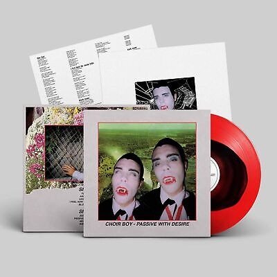 Cover for Choir Boy · Passive With Desire (black In Red Vinyl) (LP)