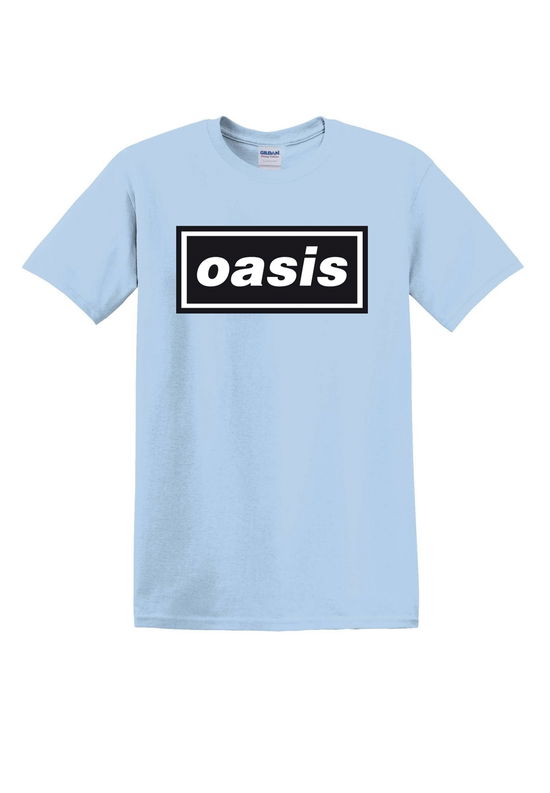 Cover for Oasis · Decca Logo (Blue) (T-shirt) [size S] (2025)