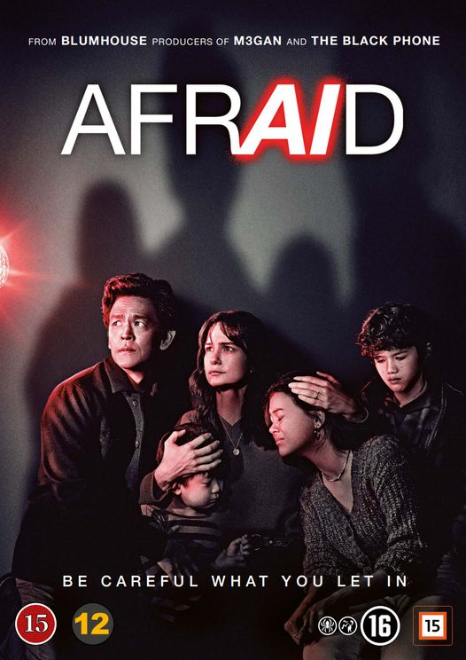 Cover for AFRAID aka THEY LISTEN (DVD) (2024)