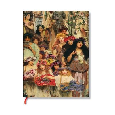 Cover for Paperblanks · Spring (Lawrence Alma-Tadema) Ultra Lined Hardback Journal (Elastic Band Closure) - Lawrence Alma-Tadema (Gebundenes Buch) (2024)