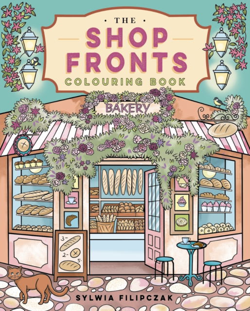 Cover for Sylwia Fililczak · The Shop Fronts Colouring Book (Paperback Book) (2025)