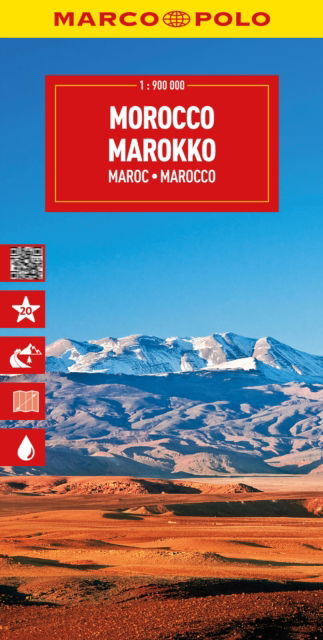 Cover for Marco Polo · Morocco Marco Polo Map - Marco Polo Maps (Map) (2025)