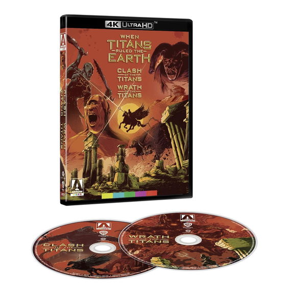 Cover for When Titans Ruled the Earth: Clash of the Titans (4K Ultra HD/BD) (2025)