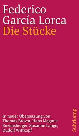 Cover for Federico García Lorca · Die Stücke (Book) (2024)