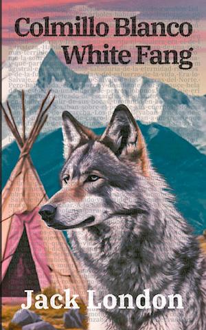 Cover for Jack London · Colmillo Blanco - White Fang: Texto paralelo bilingue - Bilingual edition: Ingles - Espanol / English - Spanish - Ediciones Bilingues (Paperback Book) [Bilingual edition] (2024)