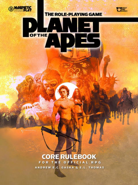 Cover for Andrew E. C. Gaska · The Role Playing Game of the PLANET OF THE APES: Core Rulebook (Hardcover Book) (2025)