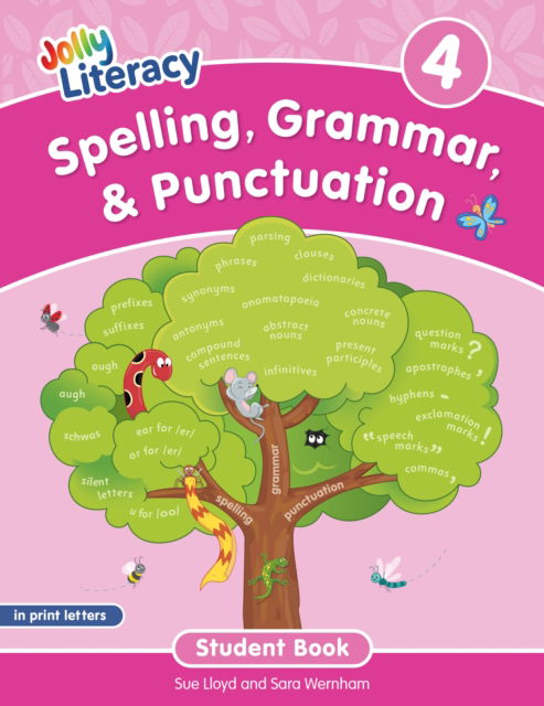 Cover for Sue Lloyd · Spelling, Grammar, &amp; Punctuation Student Book 4: In Print Letters (Paperback Book) [American English edition] (2025)