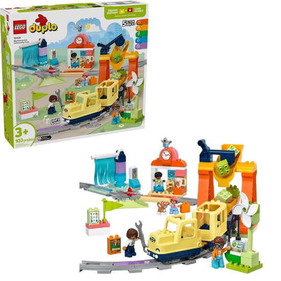 Cover for Lego · Duplo Town - Big Interactive Community Train (10428) (Toys)