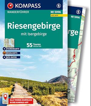 Cover for Michael Will · KOMPASS Wanderführer Riesengebirge mit Isergebirge, 55 Touren mit Extra-Tourenkarte (Book) (2025)