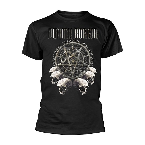 Cover for Dimmu Borgir · Puritanical Euphoric Misanthropia (Skulls) (T-shirt) [size S] (2024)