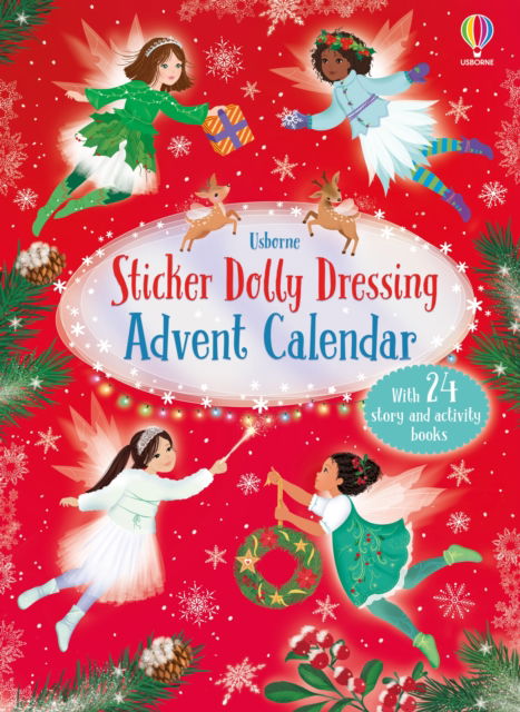 Cover for Fiona Watt · Sticker Dolly Dressing Advent Calendar (Book) (2025)