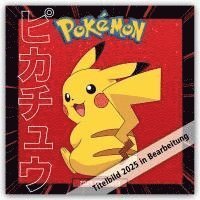 Cover for Official Pokemon Square Calendar 2025 (Kalender) (2024)