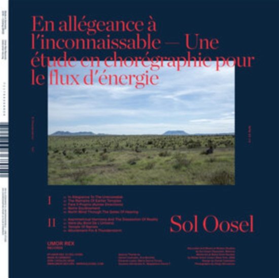 Cover for Sol Oosel · En Allegeance A Linconnaissable Une Etud (LP)