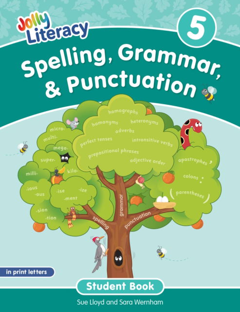 Cover for Sue Lloyd · Spelling, Grammar, &amp; Punctuation Student Book 5: In Print Letters (Paperback Book) [American English edition] (2025)