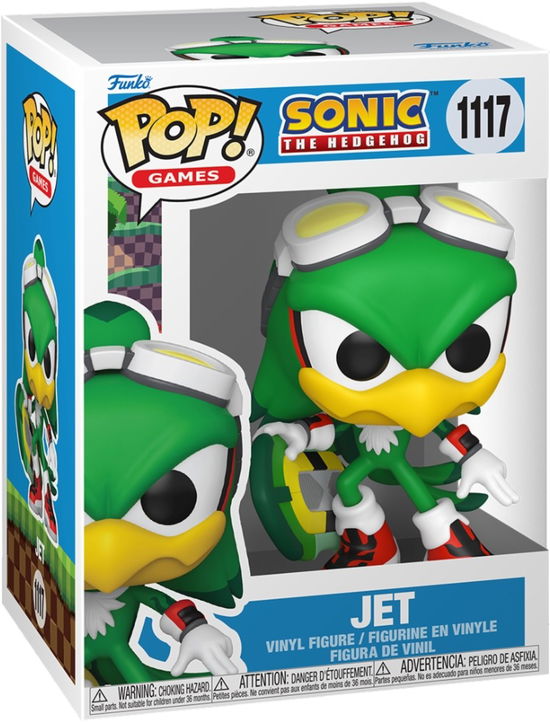 Cover for Pop Games Sonic · Pop Games Sonic Jet the Hawk with Board (Funko POP!) (2025)