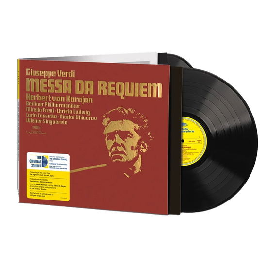 Karajan,h. Von/bp / Wiener Singverein · Verdi: Messa Da Requiem (Original Source) (VINIL) (2024)