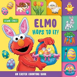 Cover for Andrea Posner-Sanchez · Elmo Hops To It An Easter Counting Book (Book) (2025)