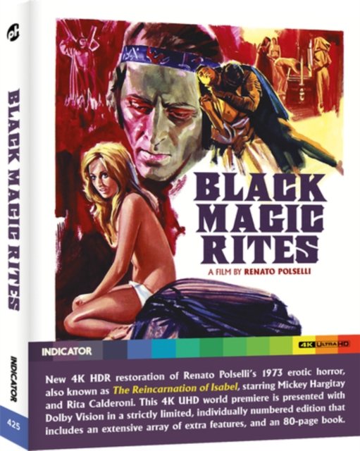 Cover for Renato Polselli · Black Magic Rites Limited Edition (4K Ultra HD) [Limited edition] (2023)