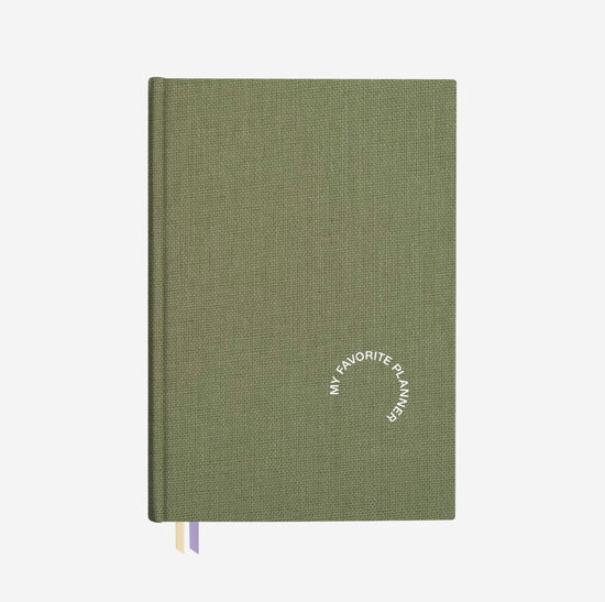 Cover for Forlaget Aronsen · MY FAVORITE PLANNER by ARONSEN: MY FAVORITE PLANNER 2025/2026 Lys grøn (Hardcover Book) [1º edição] (2025)