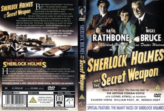 Cover for Sherlock Holmes - The Secret Weapon (DVD)