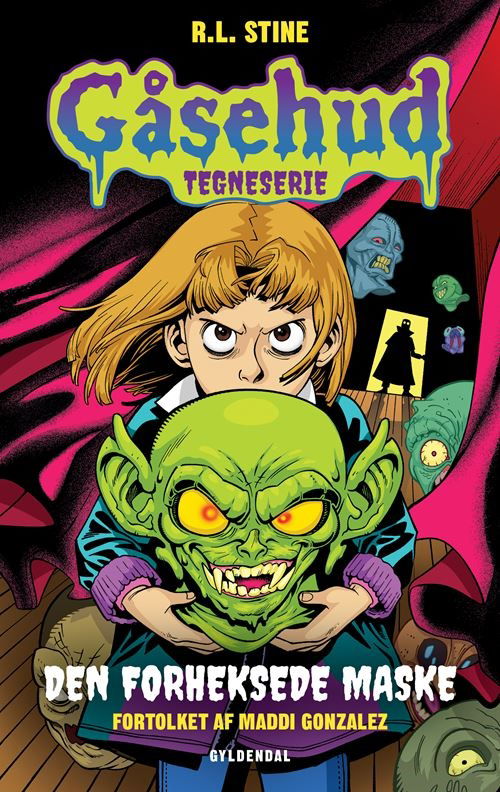 Cover for R.L. Stine · Gåsehud: Gåsehud tegneserie - Den forheksede maske (Gebundesens Buch) [1. Ausgabe] (2026)