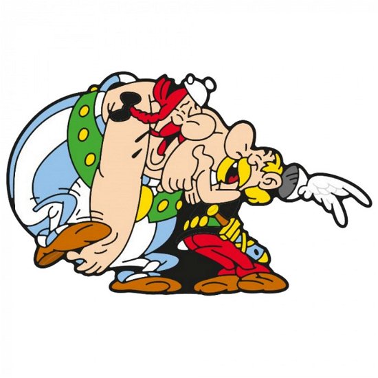 Cover for Asterix Magnet Asterix &amp; Obelix Laughing 6 cm (Leketøy) (2024)